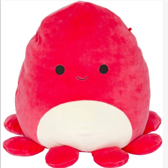 Red 12 in Octopus squishmallow - Picture 1 of 1